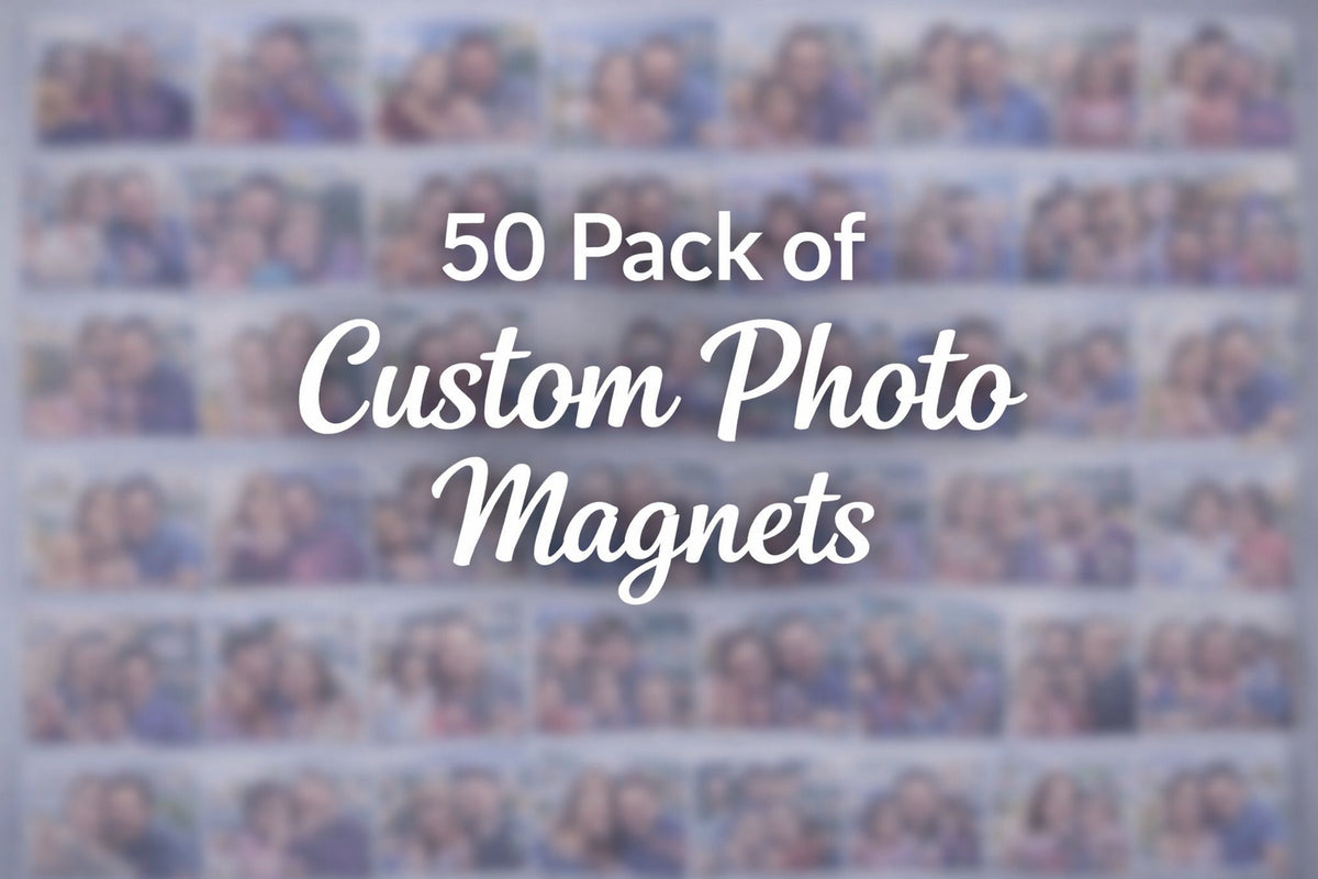 Large QTY Custom Photo Magnets