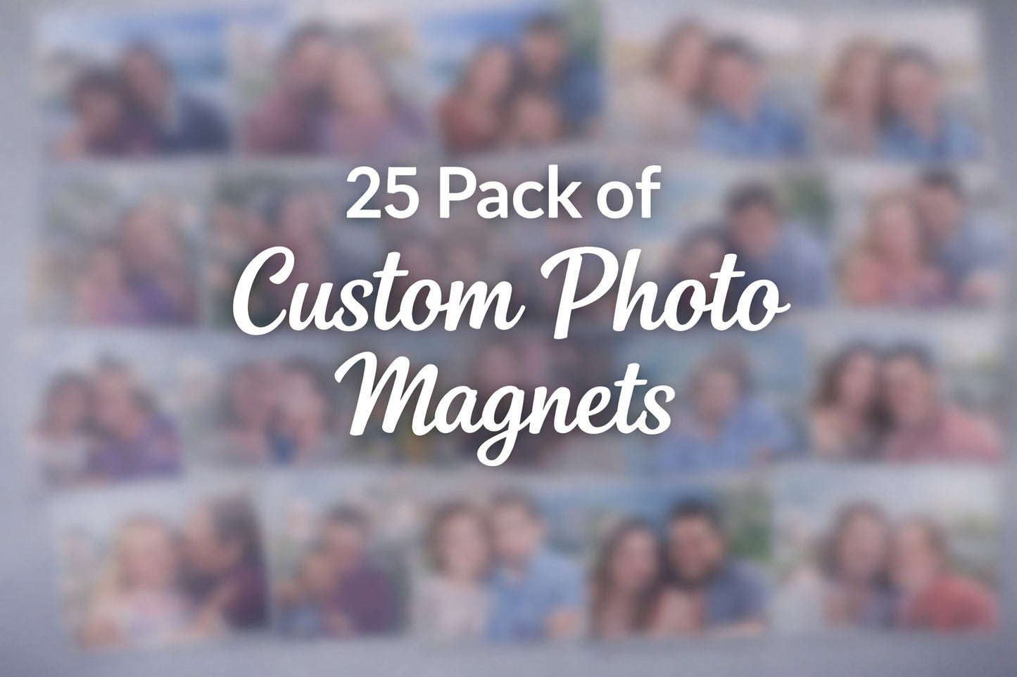Large QTY Custom Photo Magnets