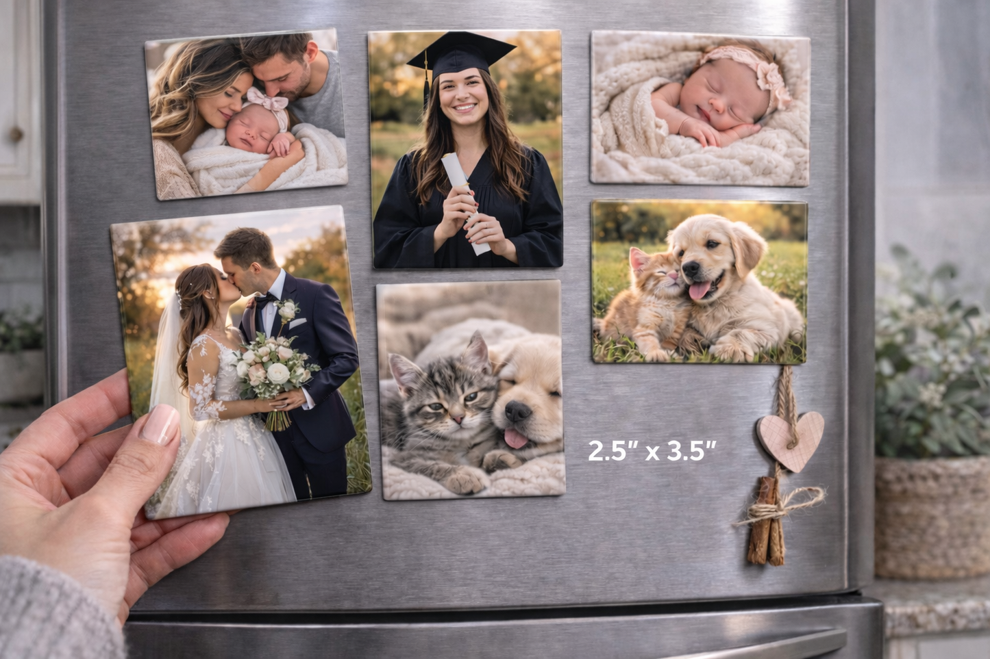 Large QTY Custom Photo Magnets