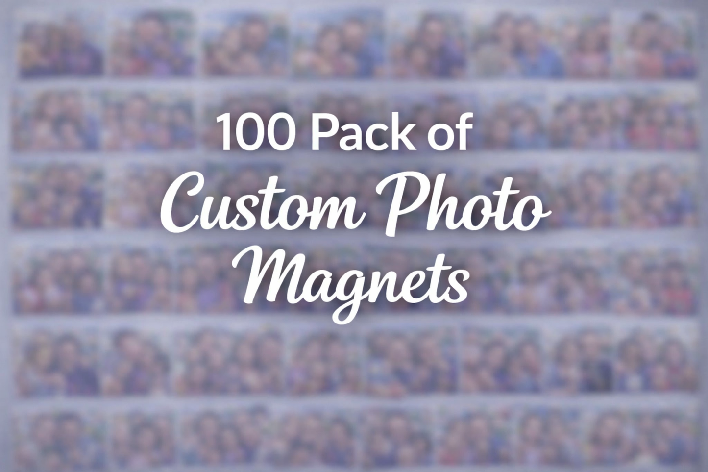 Large QTY Custom Photo Magnets