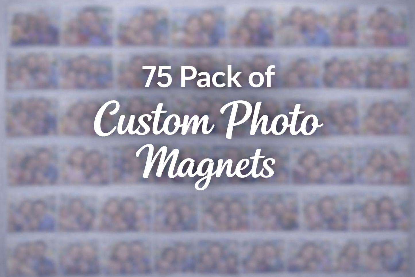 Large QTY Custom Photo Magnets