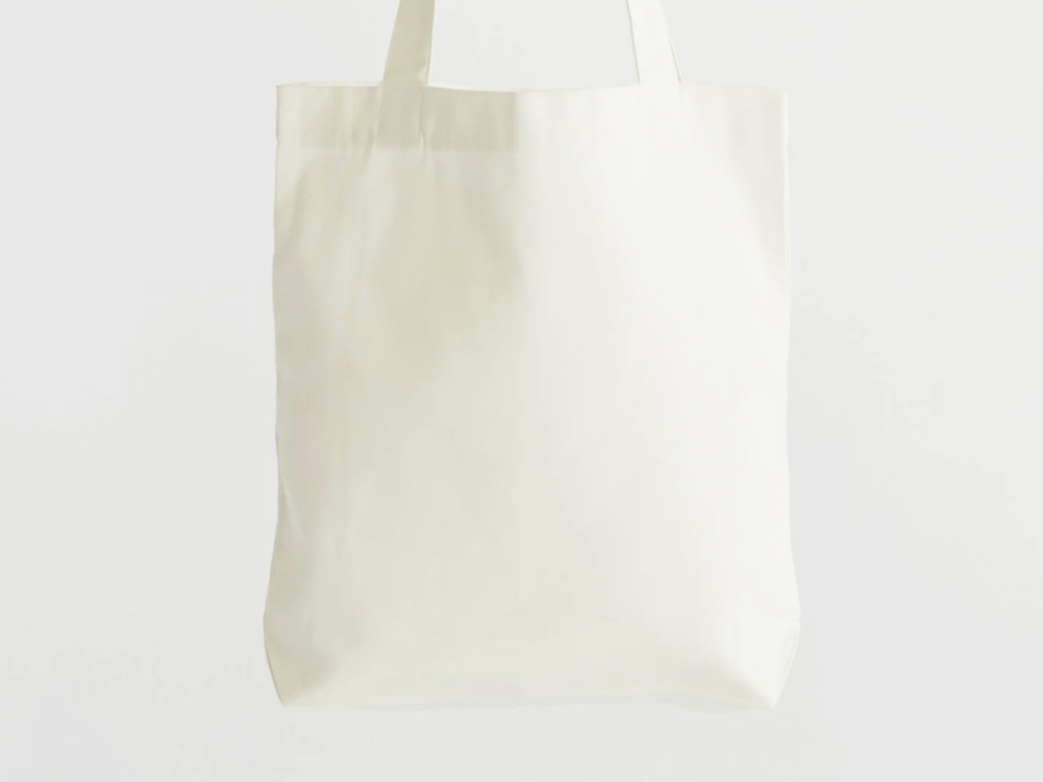 Shop Local Lotus Canvas Tote Bag